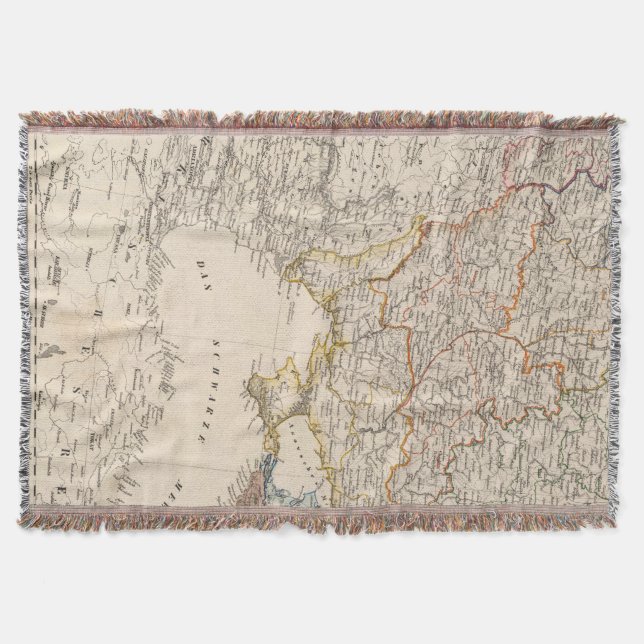 Eastern Russia Throw Blanket (Front)