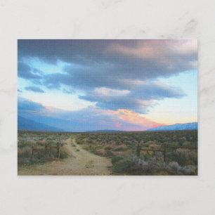 Eastern Sierra Landscape - Owens Valley Postcard