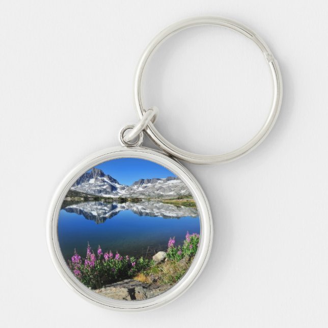 Eastern Sierra Mountains Keychain (Front)