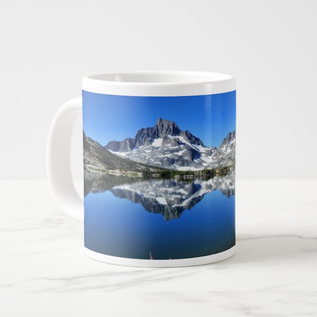 Eastern Sierra Mountains Large Coffee Mug (Front Left)