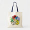 Eastern Star Floral Emblem tote