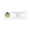 Eastern Star Floral Skinny Business Card