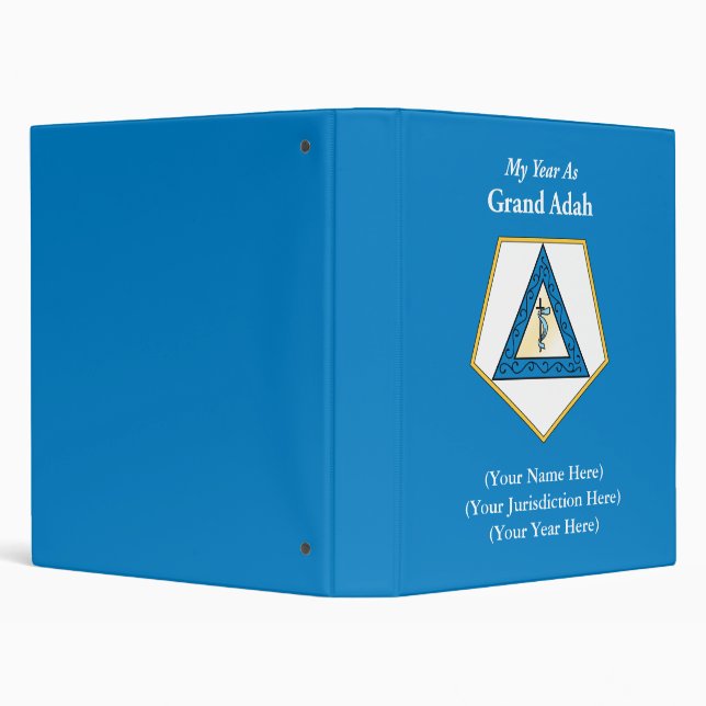 Eastern Star Grand Adah Binder (Background)