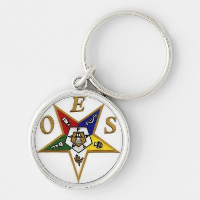Eastern Star Keychain (Front)