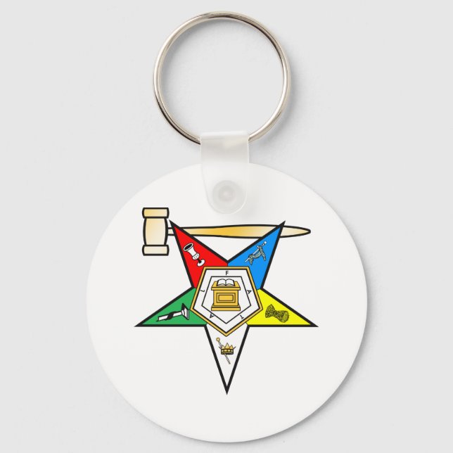Eastern Star Past Matron items Keychain (Front)