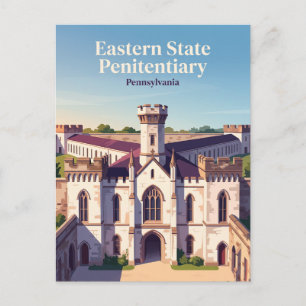 Eastern State Penitentiary Pennsylvania Postcard