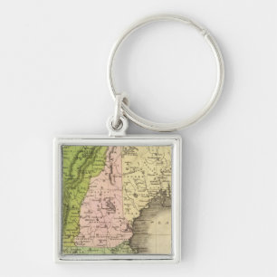 Eastern States Olney Map Keychain