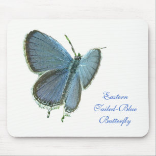 Eastern-Tailed Blue Butterfly Mouse Pad