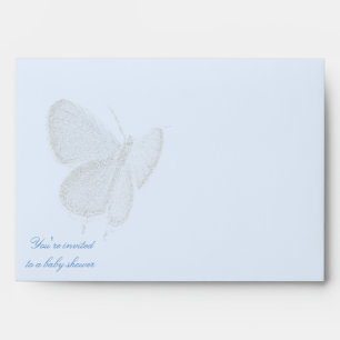 Eastern-Tailed Blue Butterfly Shower Envelope