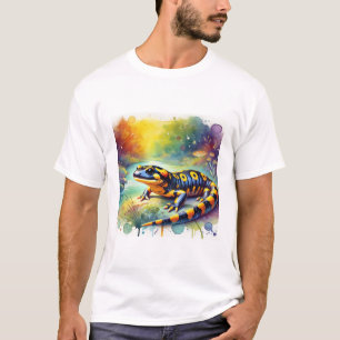 Eastern Tiger Salamander 290824AREF123 - Watercolo T-Shirt