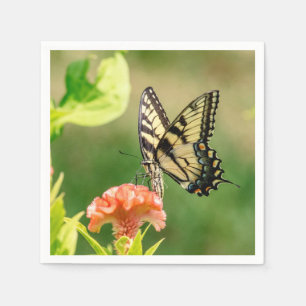 Eastern Tiger Swallowtail Butterfly Napkin
