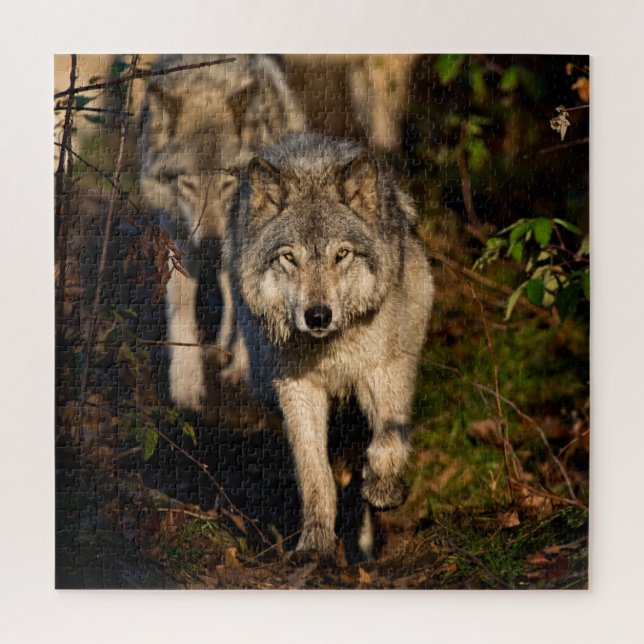 Eastern Timber Wolves  Jigsaw Puzzle (Vertical)