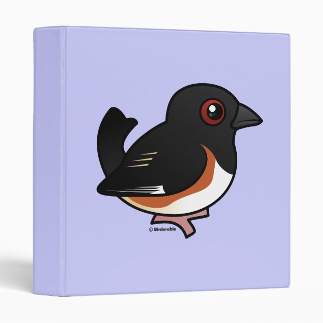Eastern Towhee Binder (Front/Spine)