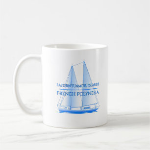 Eastern Tuamotu Islands Coastal Nautical Sailing S Coffee Mug
