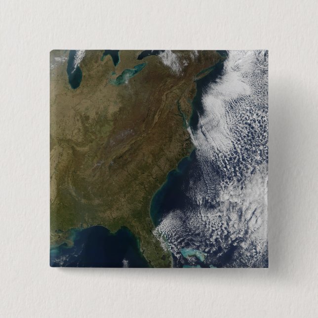 Eastern United States 2 Inch Square Button (Front)