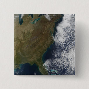 Eastern United States 2 Inch Square Button