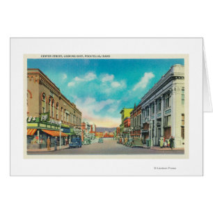 Eastern View from Centre StreetPocatello, ID