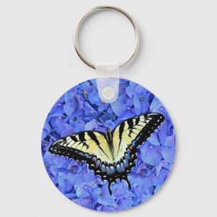 Eastern Yellow Tiger Swallowtail Butterfly T-Shirt Keychain
