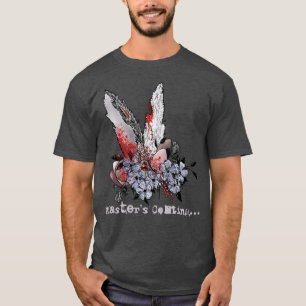 Easter's Coming Bunny Horror T-Shirt