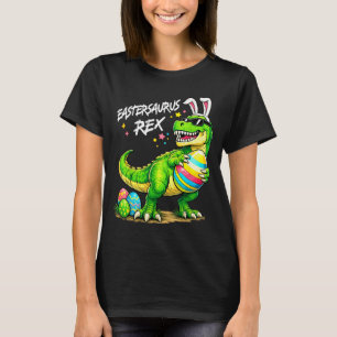 Eastersaurus Rex Funny Dinosaur Easter T Rex Bunny T-Shirt