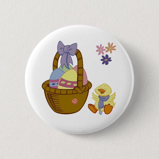 Eastertime 2 Inch Round Button (Front)