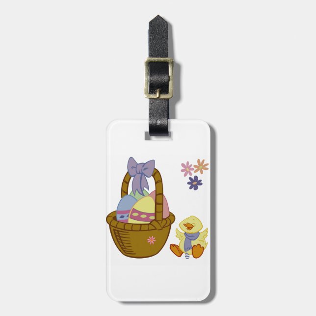 Eastertime Luggage Tag (Front Vertical)