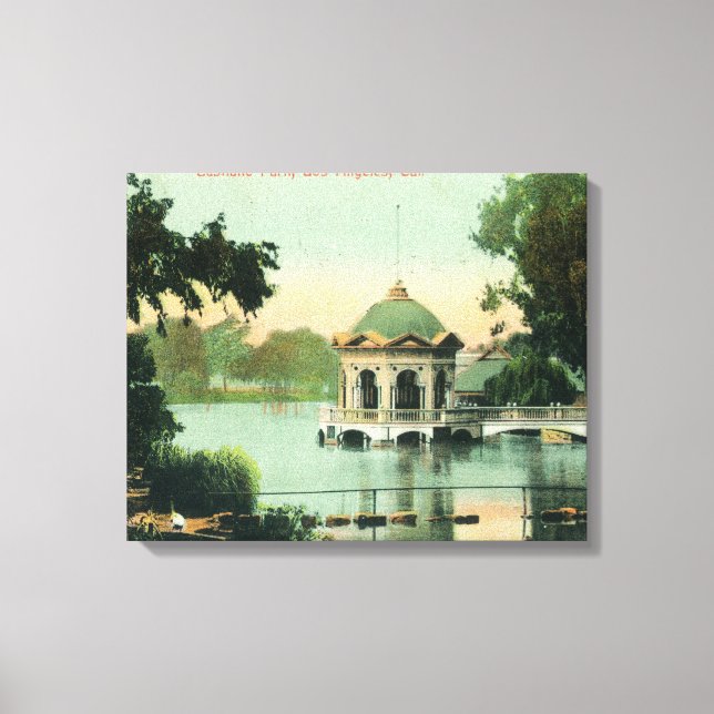 Eastlake Park Scene Canvas Print (Front)