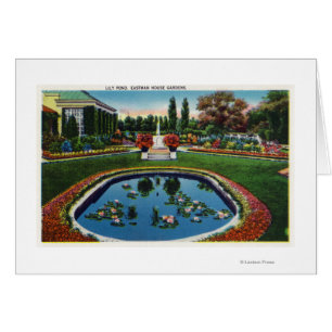 Eastman House Gardens Lily Pond