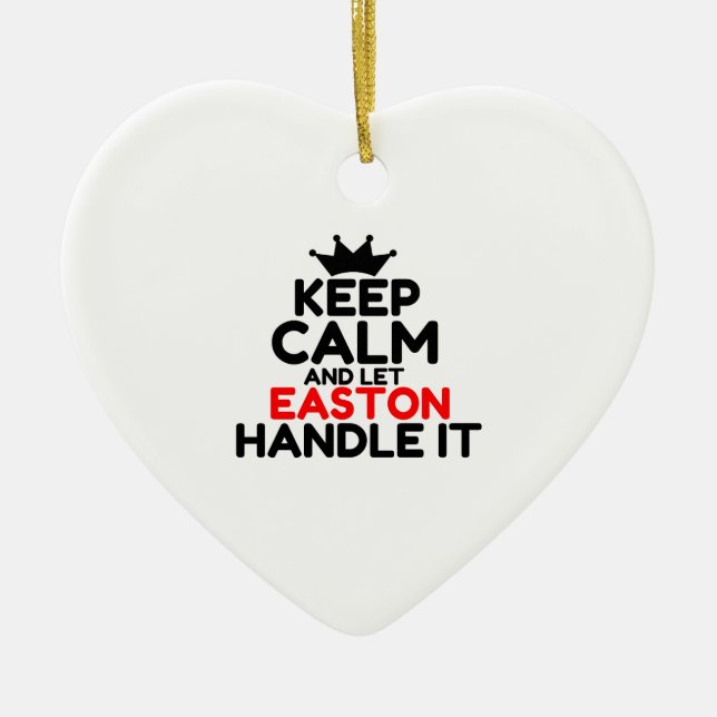 EASTON CERAMIC ORNAMENT (Front)