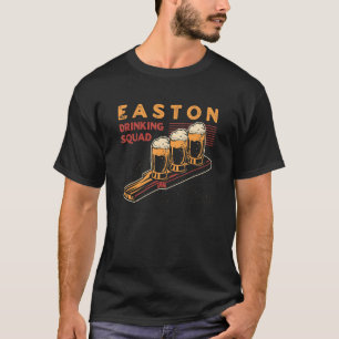 Easton Drinking Squad Pennsylvania Beer  Pa Booze T-Shirt