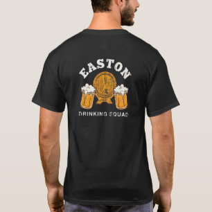 Easton Drinking Squad Pennsylvania Homebrewing Pa T-Shirt