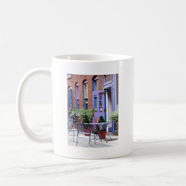 Easton PA - Outdoor Seating Coffee Mug (Left)