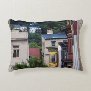 Easton PA - View From Window Accent Pillow