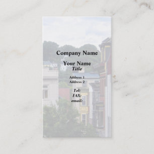 Easton PA - View From Window Business Card