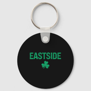 Eastside Irish Shamrock St Patrick's Day Keychain