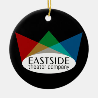 Eastside Theatre Company, Black Ceramic Ornament
