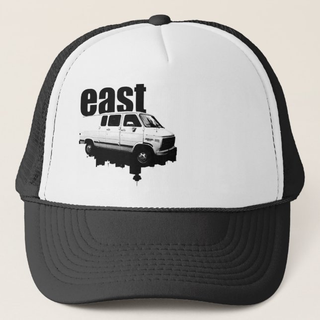 eastVAN Skyline Trucker Hat (Front)