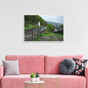 Eastwood Railway Station Remains Canvas Print