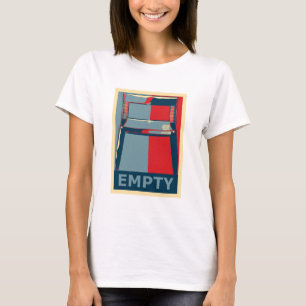 Eastwooding Chair Invisible Obama PoliticalSatire T-Shirt