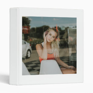 EASY! 3 ring binder - Personalized - Add Image