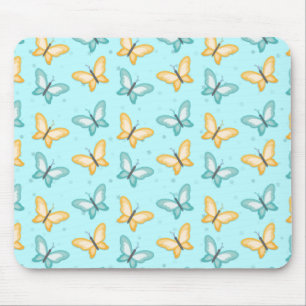 Easy Butterfly Nail Art Mouse Pad