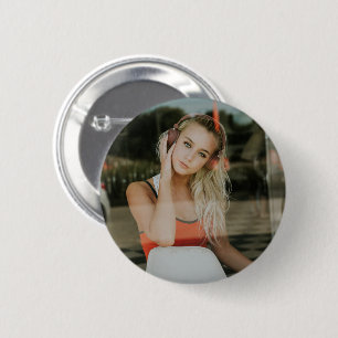 EASY!  Button - Personalized - Add your Image