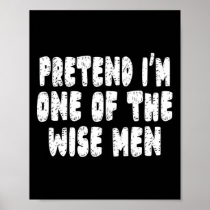 Easy Christmas Nativity Costume Wise Men  Poster