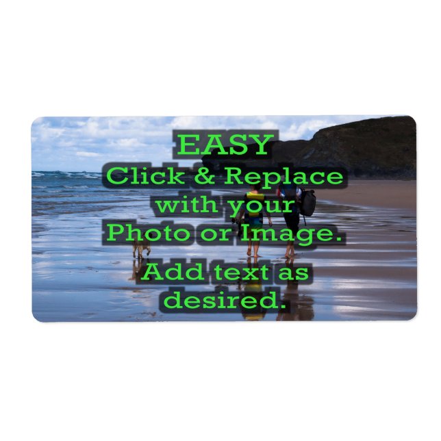 Easy Click & Replace Image to Create Your Own (Front)