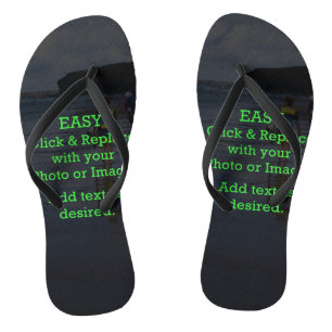 Easy Click & Replace Image to Create Your Own Flip Flops