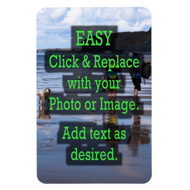 Easy Click to Create Your Own Vertical Magnet (Vertical)