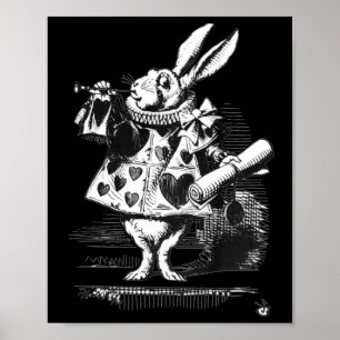 Easy Costume Alice In Wonderland - White Rabbit Lo Poster