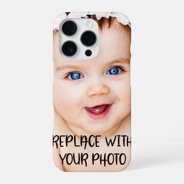 Easy create your own unique personalized iPhone case (Back)