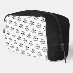 Easy Custom Corporate Business Logo Pattern Dopp Kit
