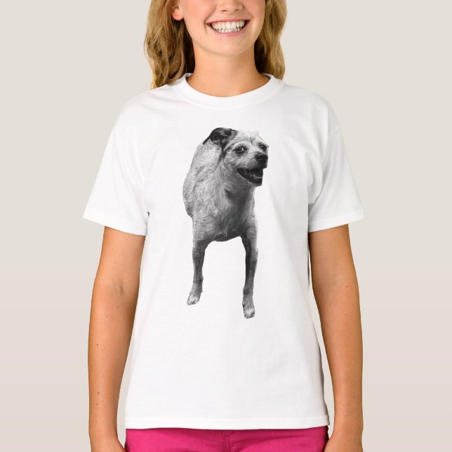 Easy Day, Happy Dog T-Shirt (Front)